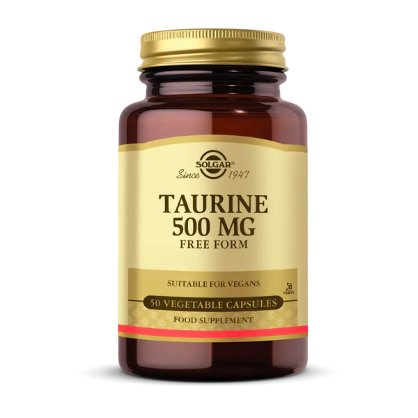 Solgar Taurine 500 mg  50 Kapsül