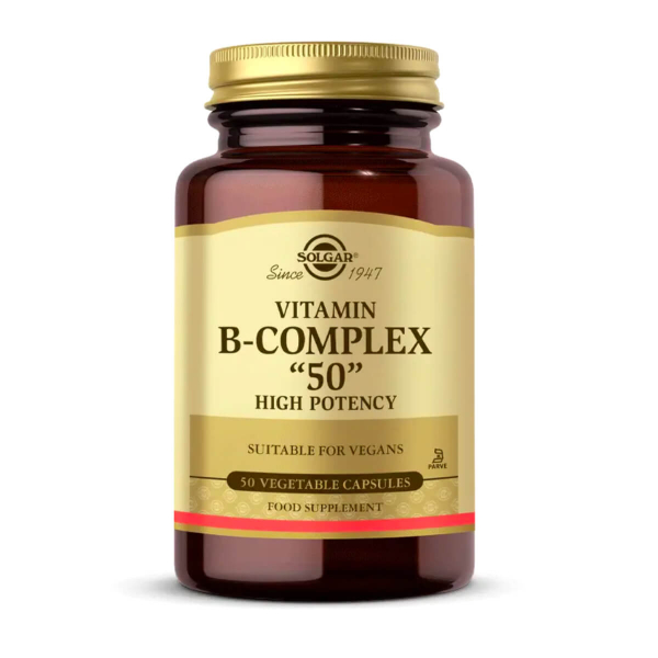 Solgar Vitamin B Complex 50 Kapsül