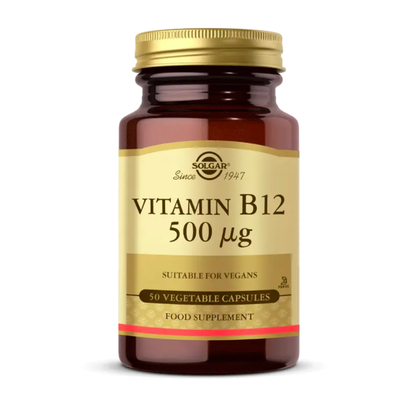Solgar Vitamin B12 500 Mcg 50 Tablet