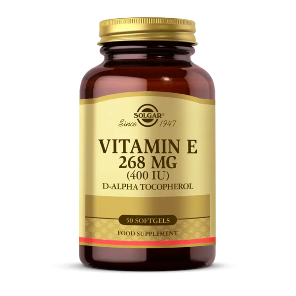 Solgar Vitamin E 400 IU 268 Mg 50 Kapsül