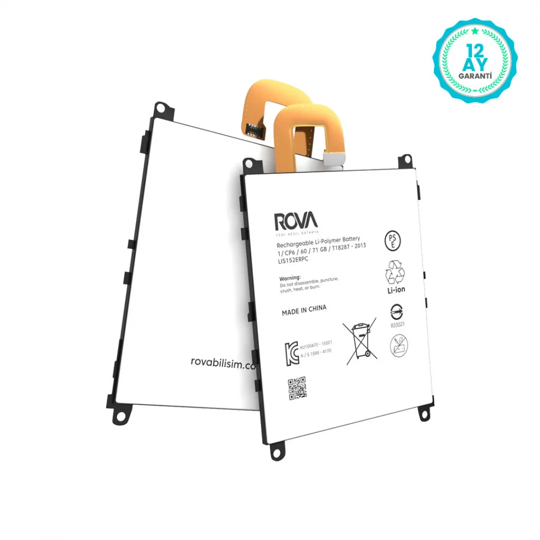 Rova Sony Z1 Batarya Pil 3000 mAh - 2