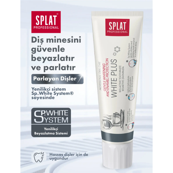 Splat Professional White Plus Diş Macunu  100 ml - 4