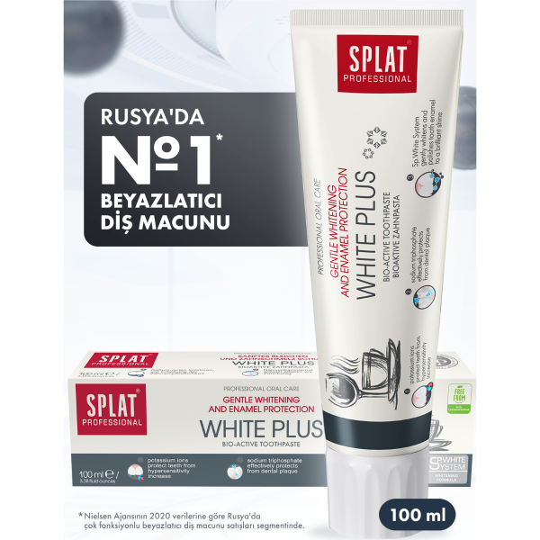 Splat Professional White Plus Diş Macunu  100 ml - 5