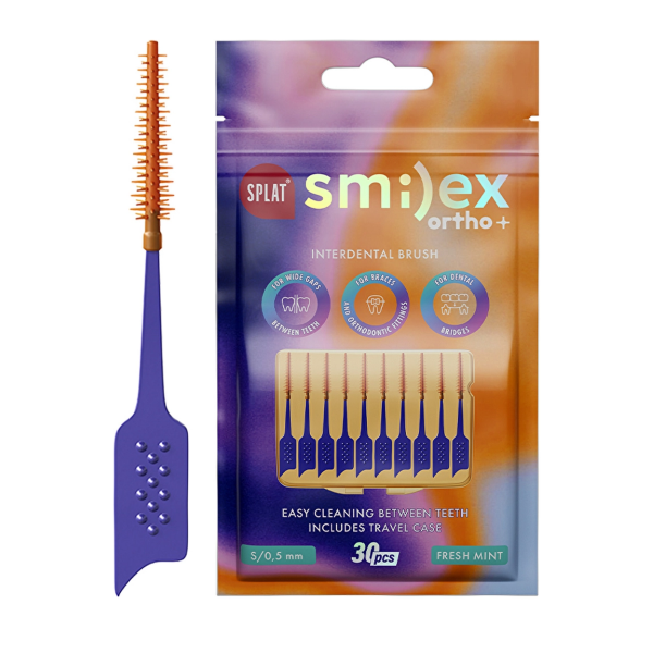 Splat Smilex Ortho Arayüz Fırçası Naneli 0,5 mm 30 Adet