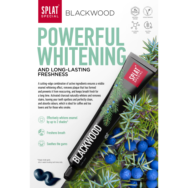 Splat Special Blackwood Diş Macunu  75 ml - 4