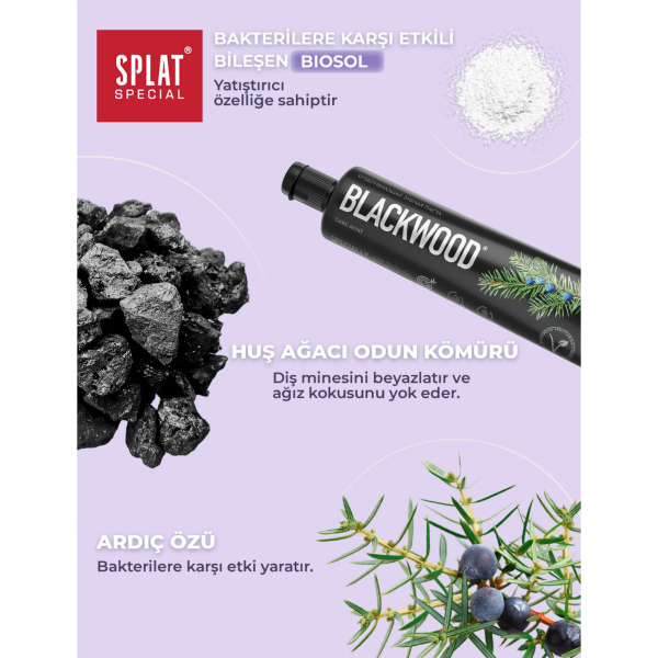 Splat Special Blackwood Diş Macunu  75 ml - 5
