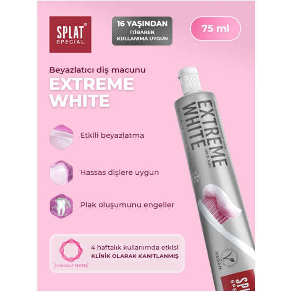Splat Special Extreme White Diş Macunu  75 ml - 5