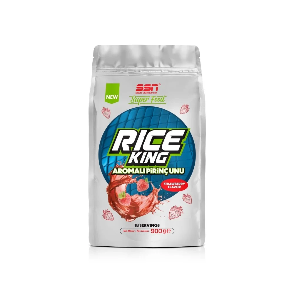 SSN Sports Style Nutrition SuperFood Rice Refuel 900 Gr Pirinç Unu Kreması ( Çilek Aromalı)