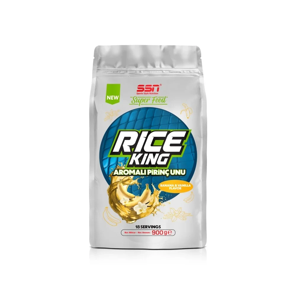 SSN Sports Style Nutrition SuperFood Rice Refuel 900 Gr Pirinç Unu Kreması Muz ve Vanilya
