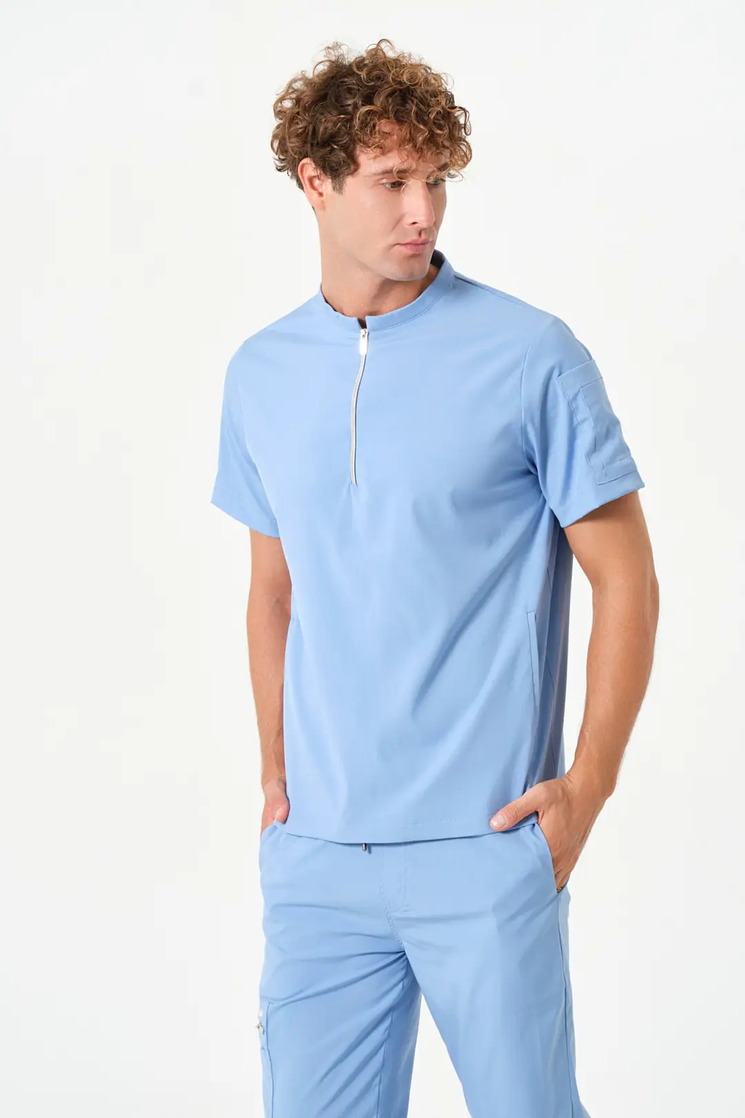 STELLA - BEBE MAVİSİ ERKEK ÜST ÜNİFORMA - 4