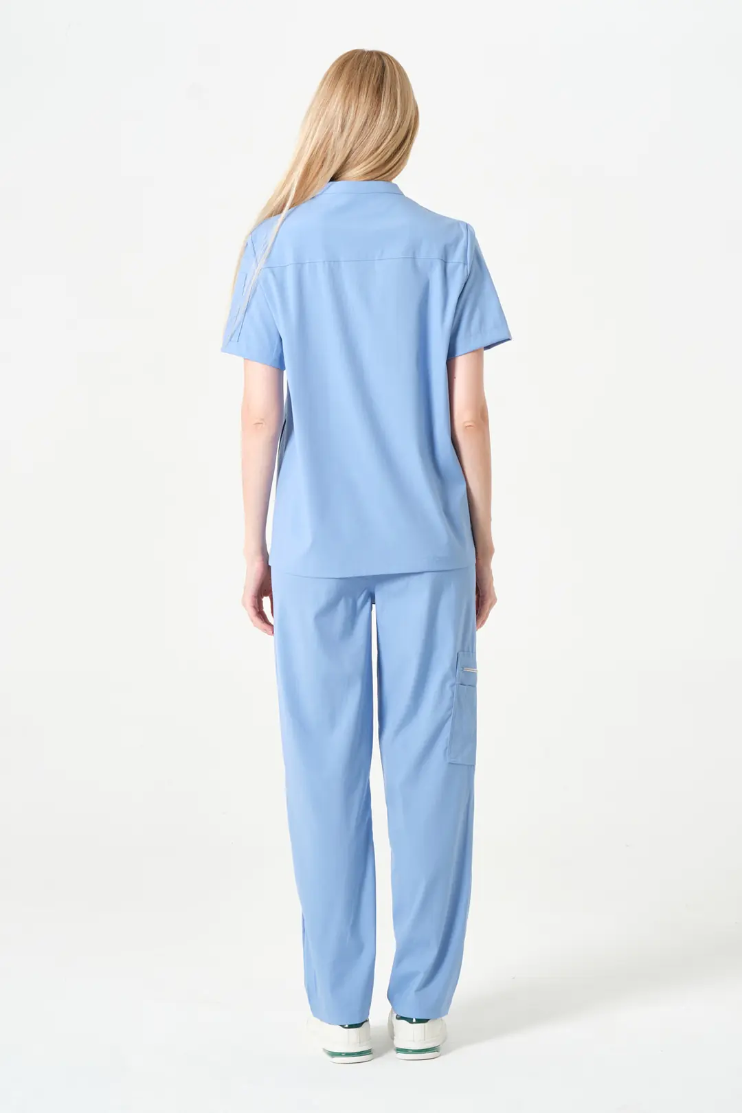 STELLA - BEBE MAVİSİ KADIN ÜST ÜNİFORMA - 7