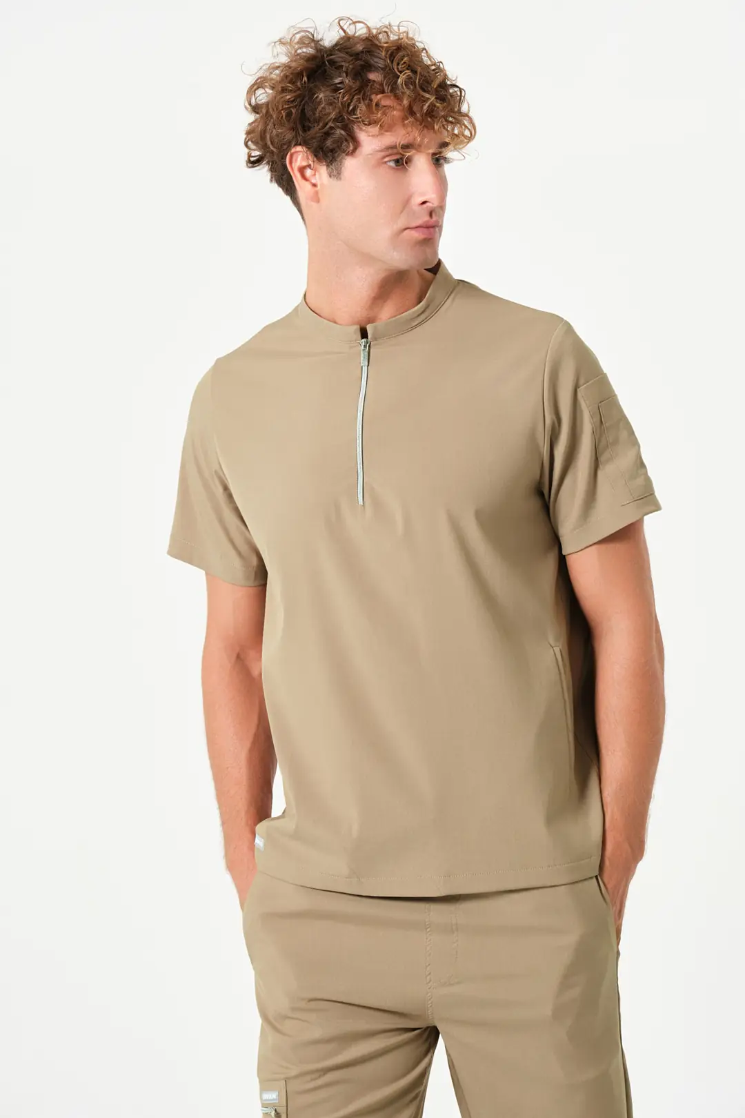 STELLA - BEJ ERKEK ÜST ÜNİFORMA - 3