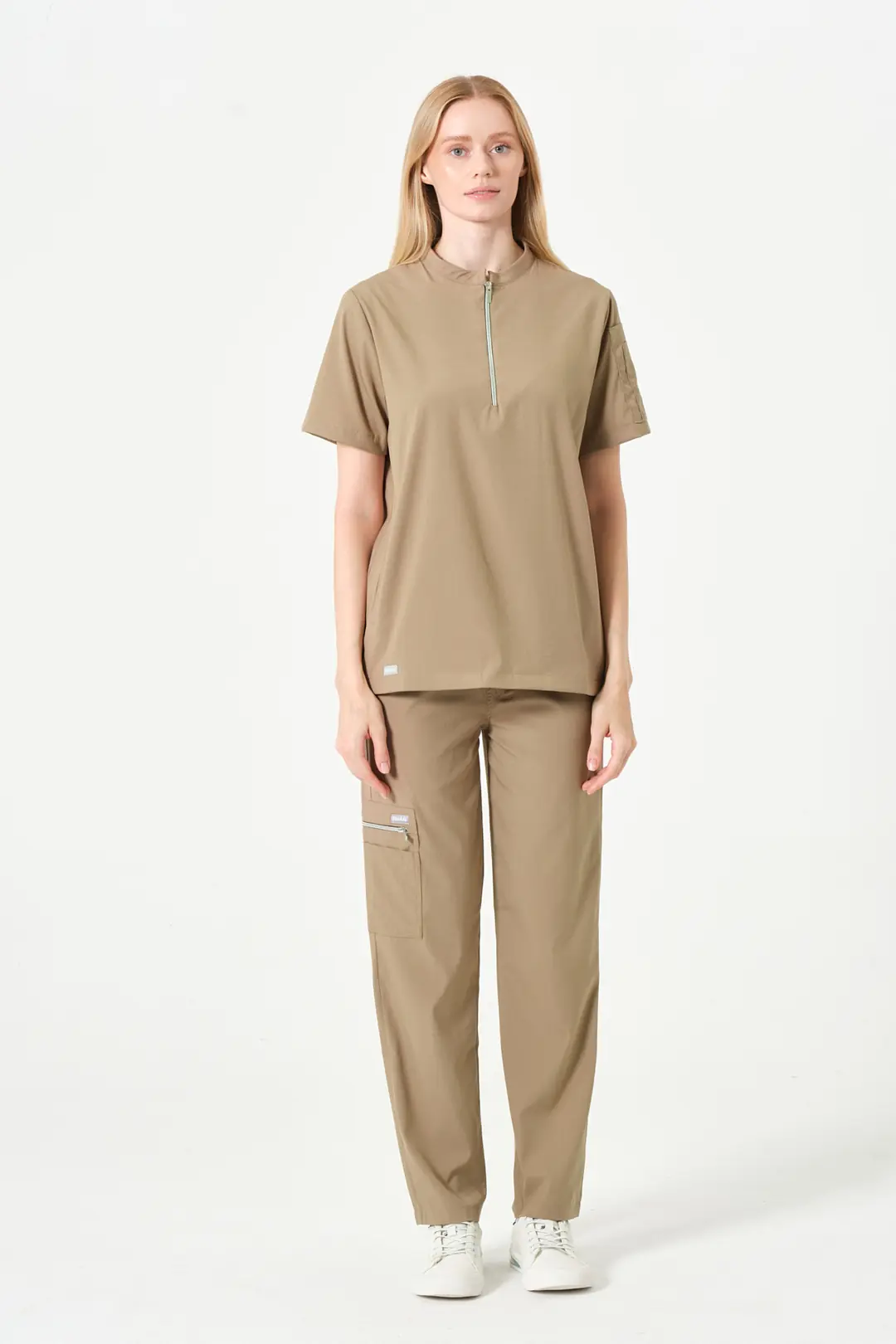 STELLA - BEJ KADIN ÜST ÜNİFORMA - 6