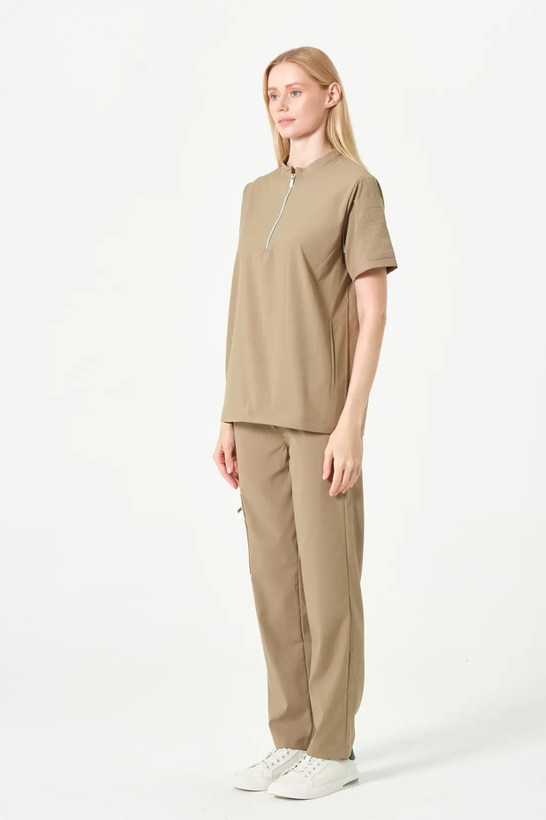 STELLA - BEJ KADIN ÜST ÜNİFORMA - 7