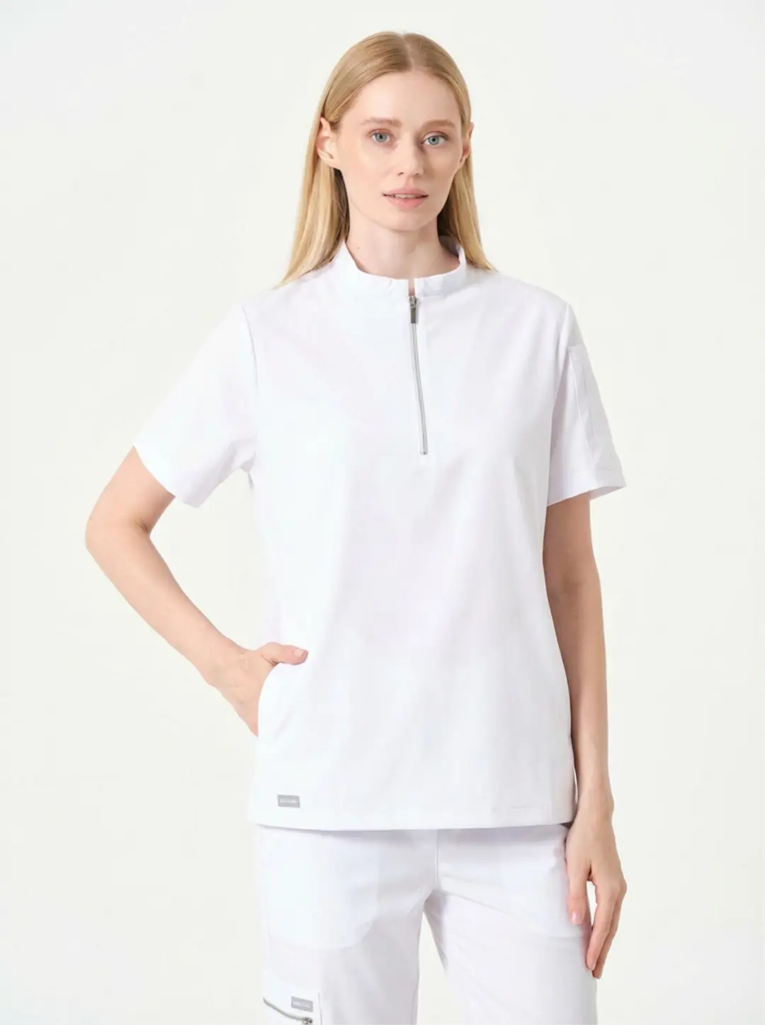 STELLA -BEYAZ KADIN ÜST ÜNİFORMA