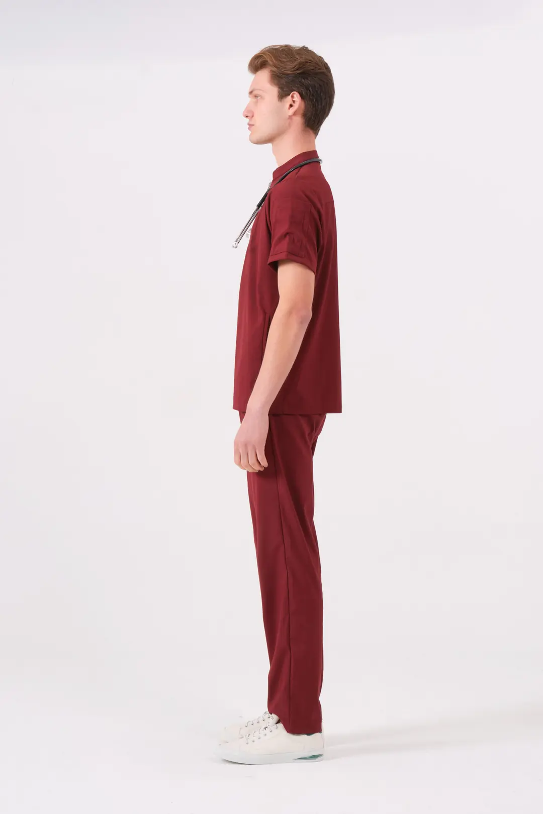 STELLA - BORDO ERKEK ÜST ÜNİFORMA - 8