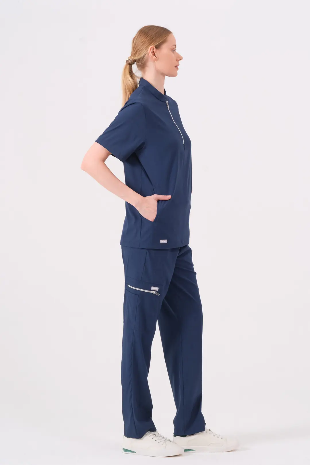 STELLA - LACİVERT KADIN ÜST ÜNİFORMA - 4