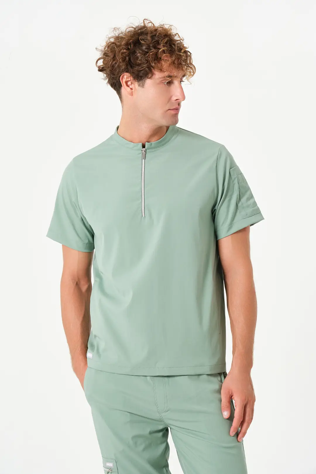 STELLA - LİMON YEŞİLİ ERKEK ÜST ÜNİFORMA - 3