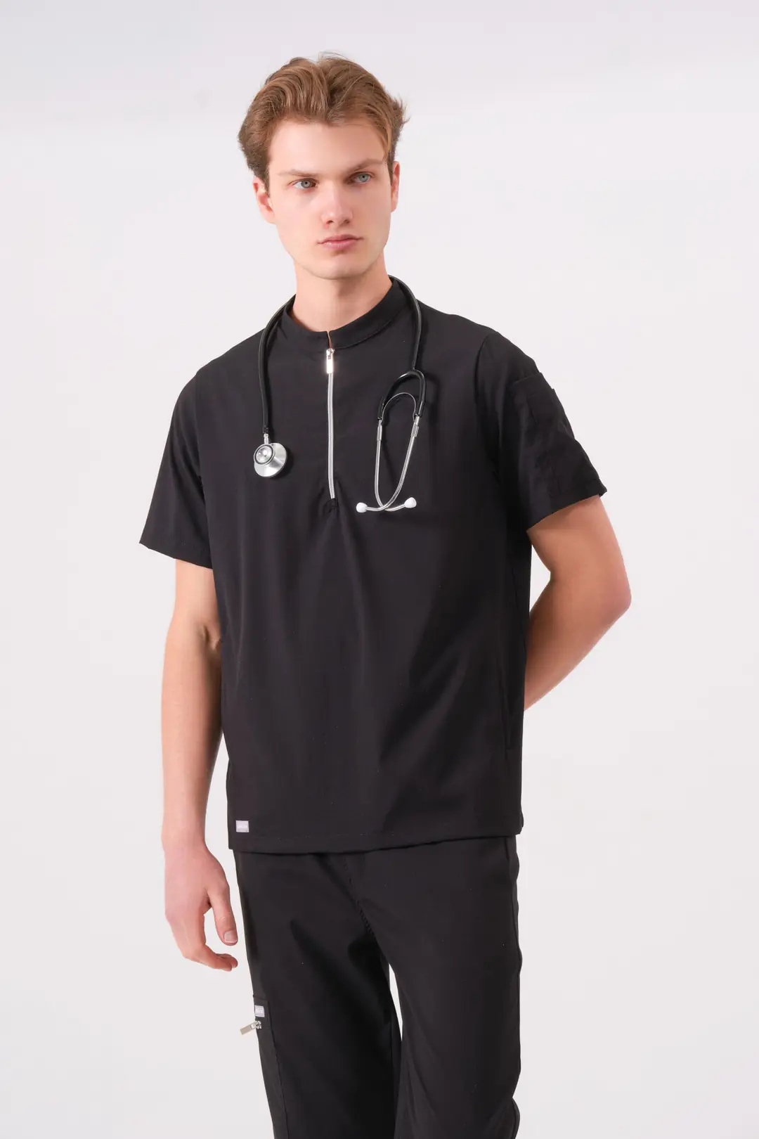 STELLA - SİYAH ERKEK ÜST ÜNİFORMA - 3