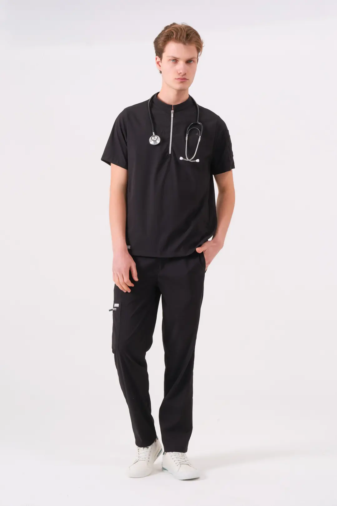 STELLA - SİYAH ERKEK ÜST ÜNİFORMA - 5