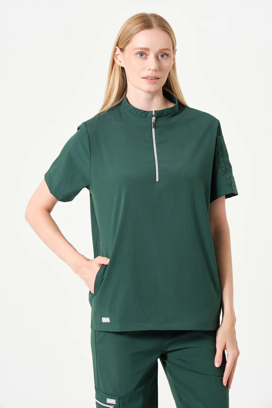 STELLA - YEŞİL KADIN ÜST ÜNİFORMA