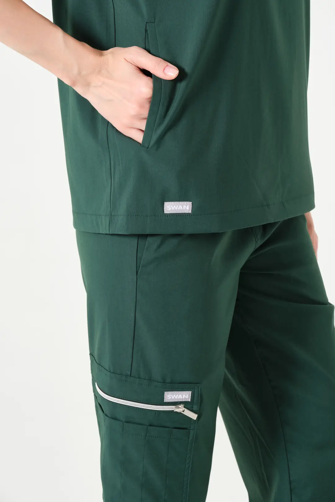 STELLA - YEŞİL KADIN ÜST ÜNİFORMA - 6