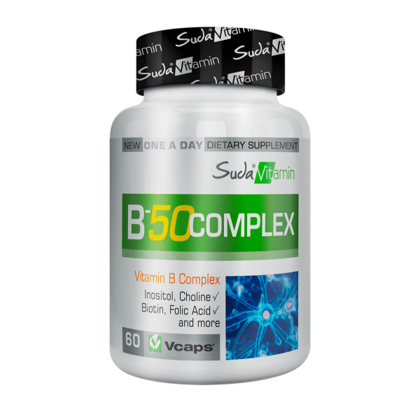 Suda Vitamin B-50 Complex 60 Kapsül