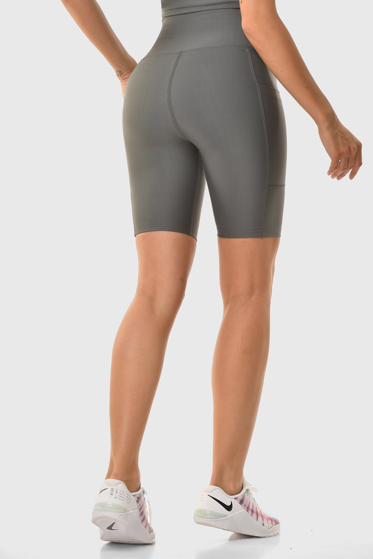 Dizüstü Cepli Füme Sport Tayt - 6
