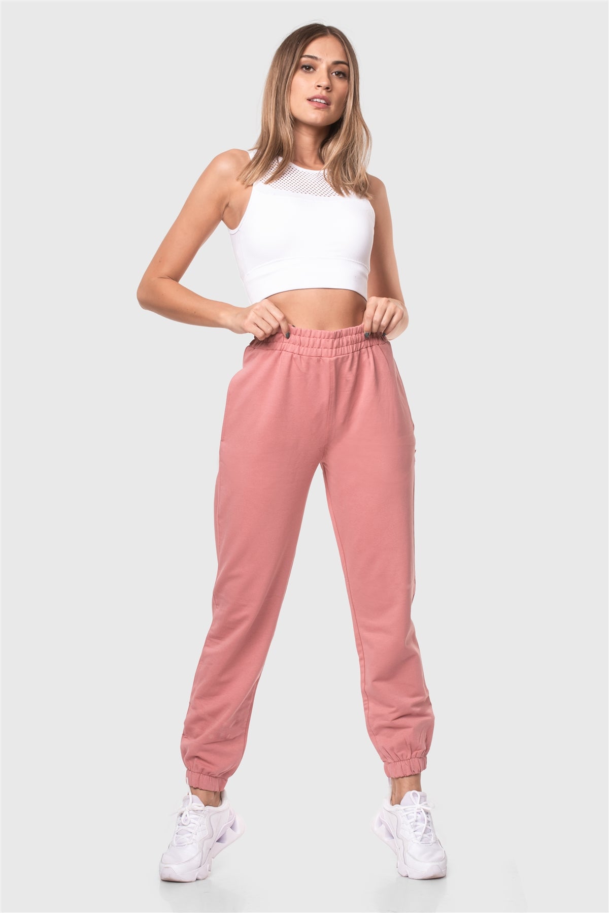 Jogger Gül Kurusu Eşofman Altı - 6