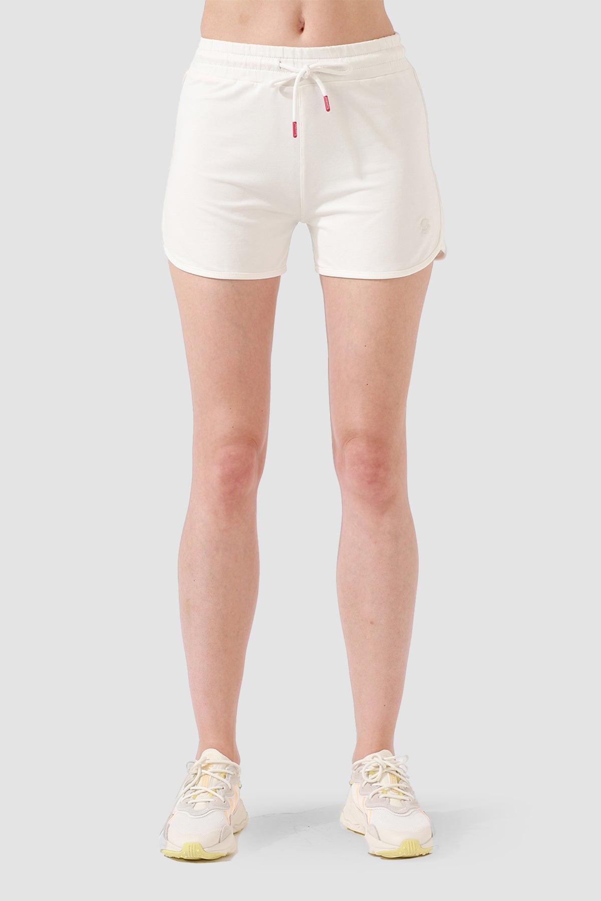 June Krem Spor Şort - 3