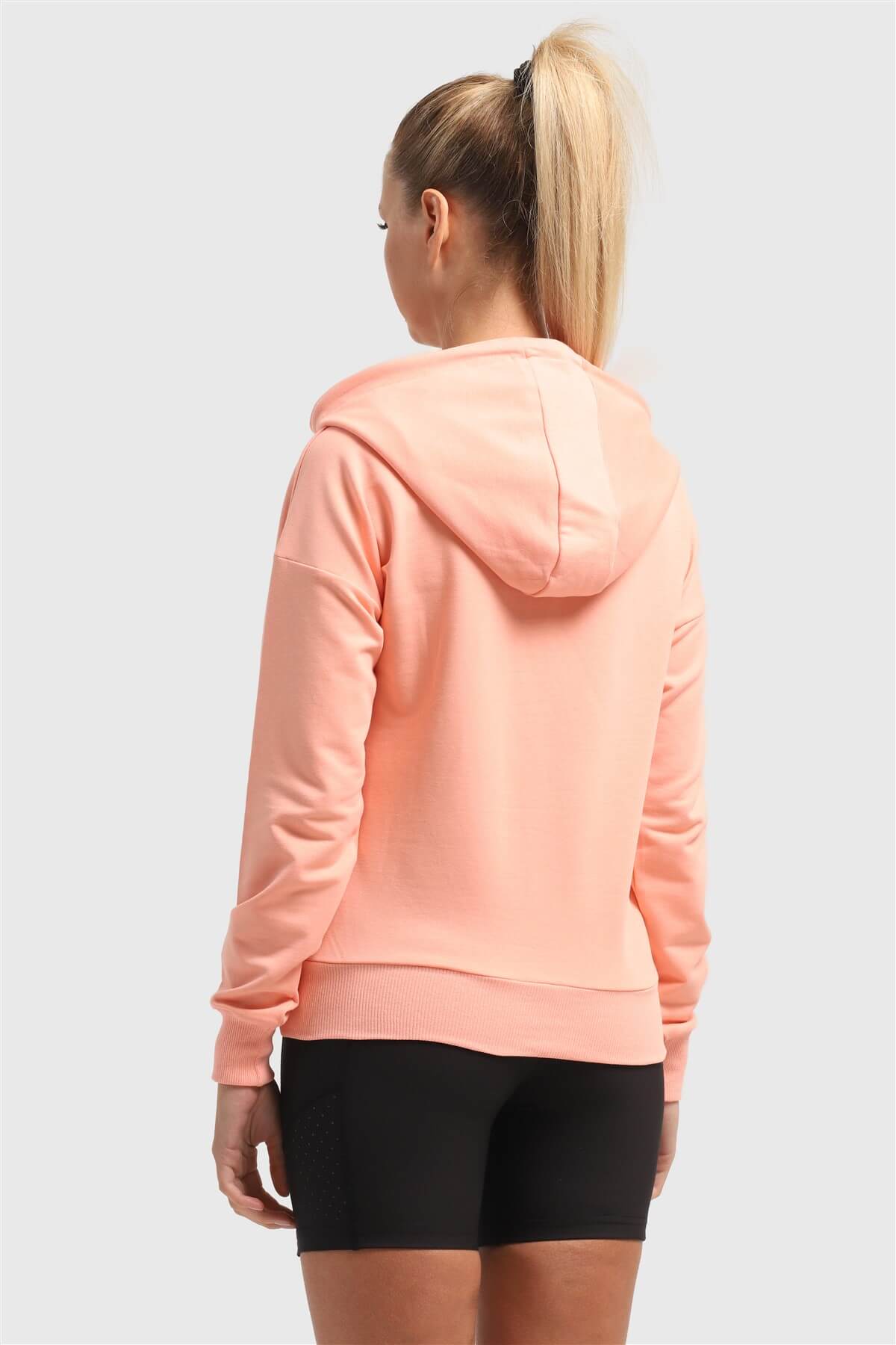 Kadın Somon Sweatshırt - 5