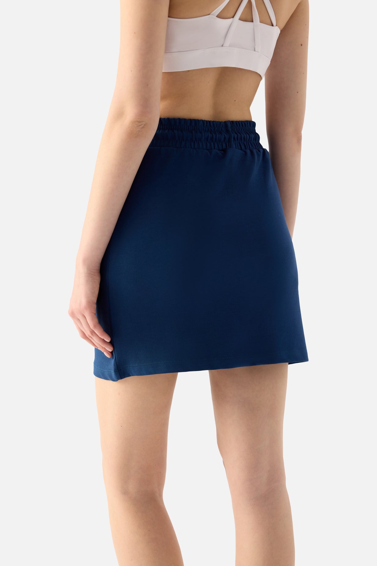 Lara Sokak Stili İndigo Etek - 5