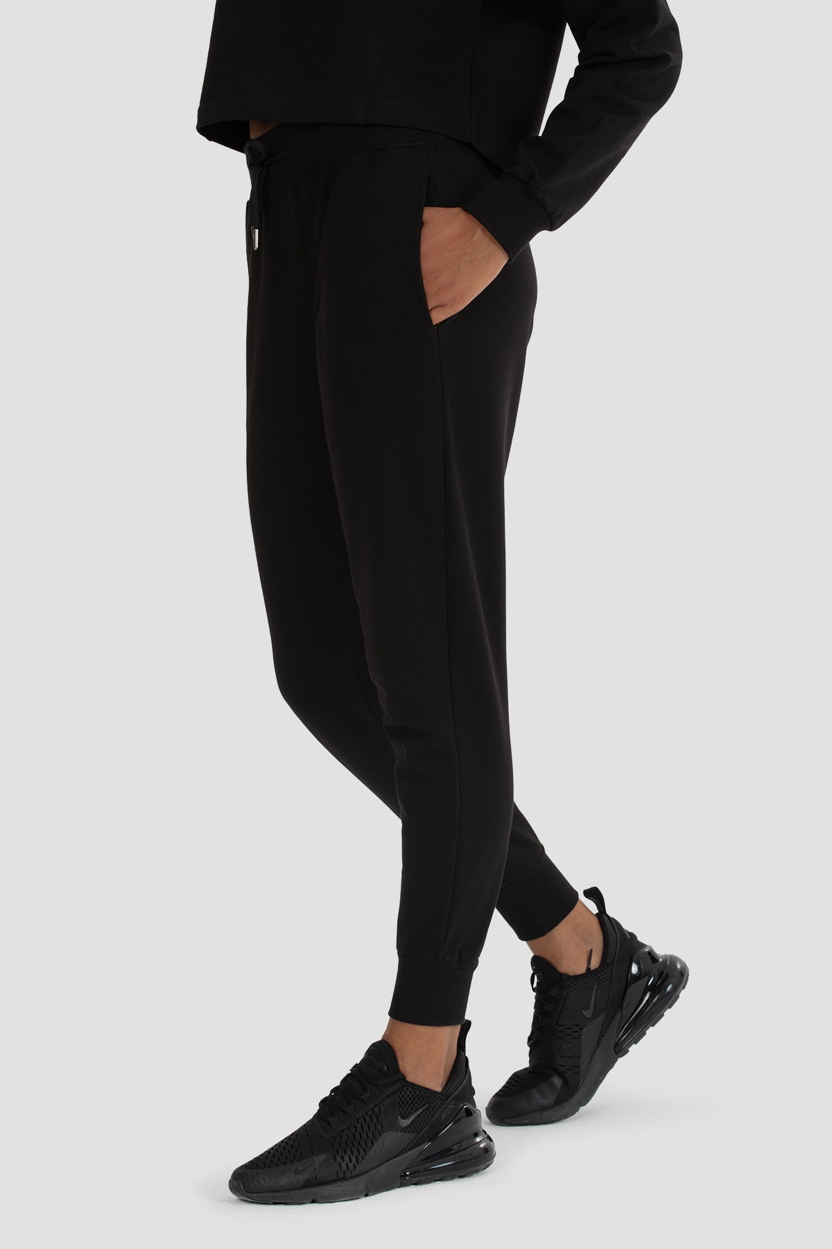 Lexa Havuç Kesim Siyah Jogger - 4