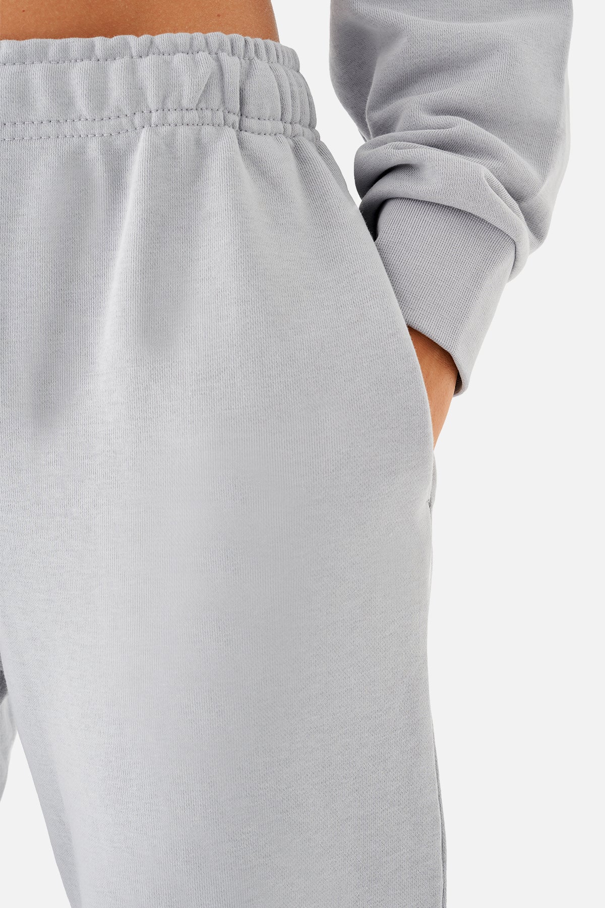 Mia Oversize Gri Jogger Eşofman Altı - 6