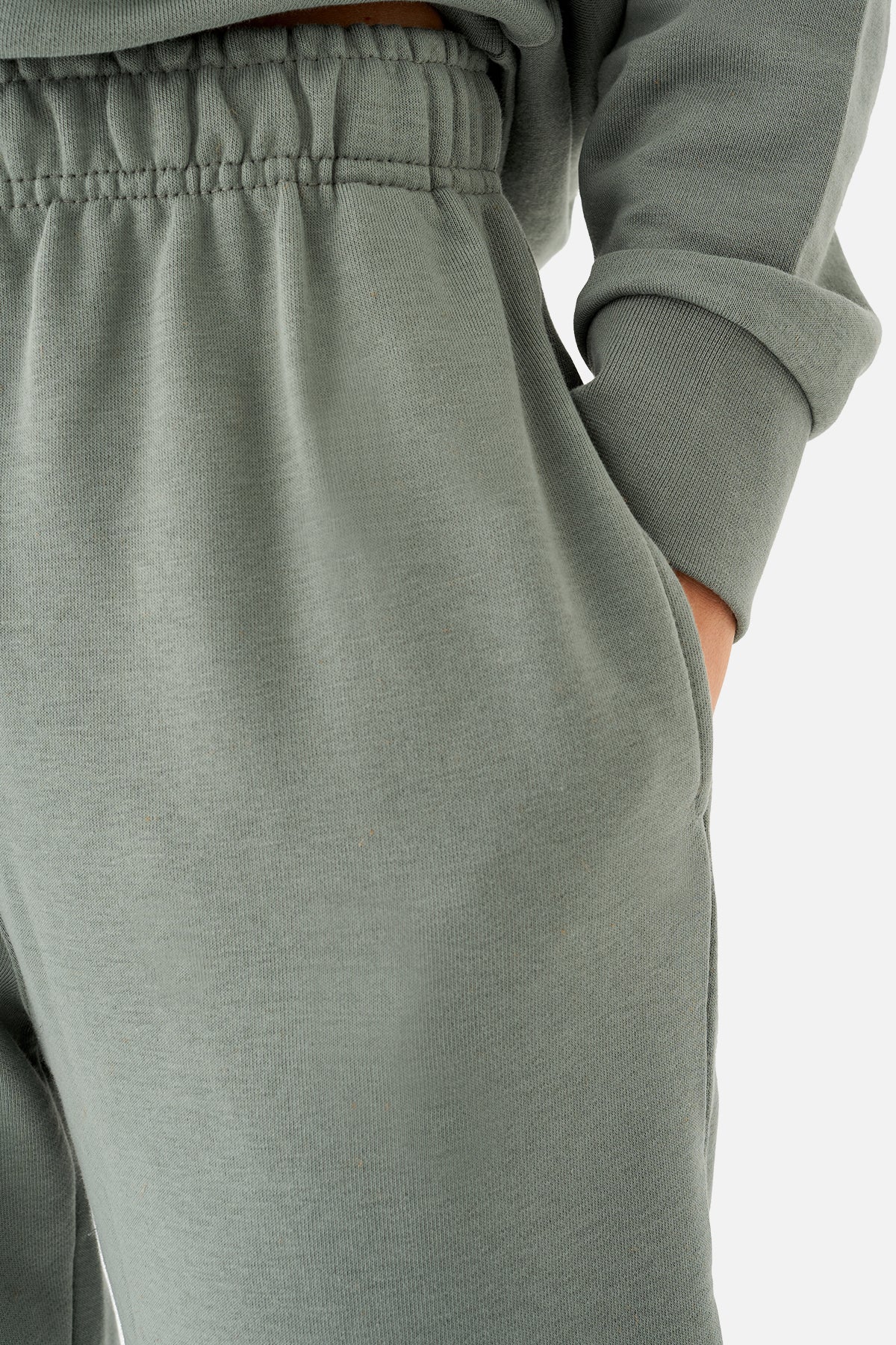 Mia Oversize Haki Jogger Eşofman Altı - 6