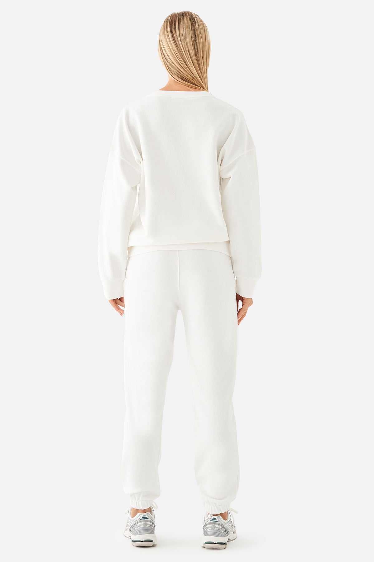 Mia Oversize Krem Jogger Eşofman Altı - 4