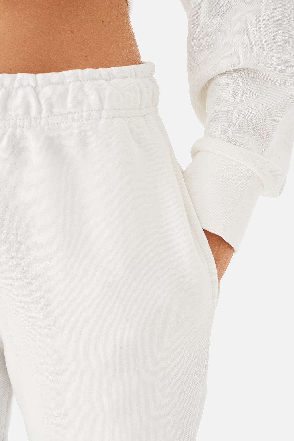 Mia Oversize Krem Jogger Eşofman Altı - 5