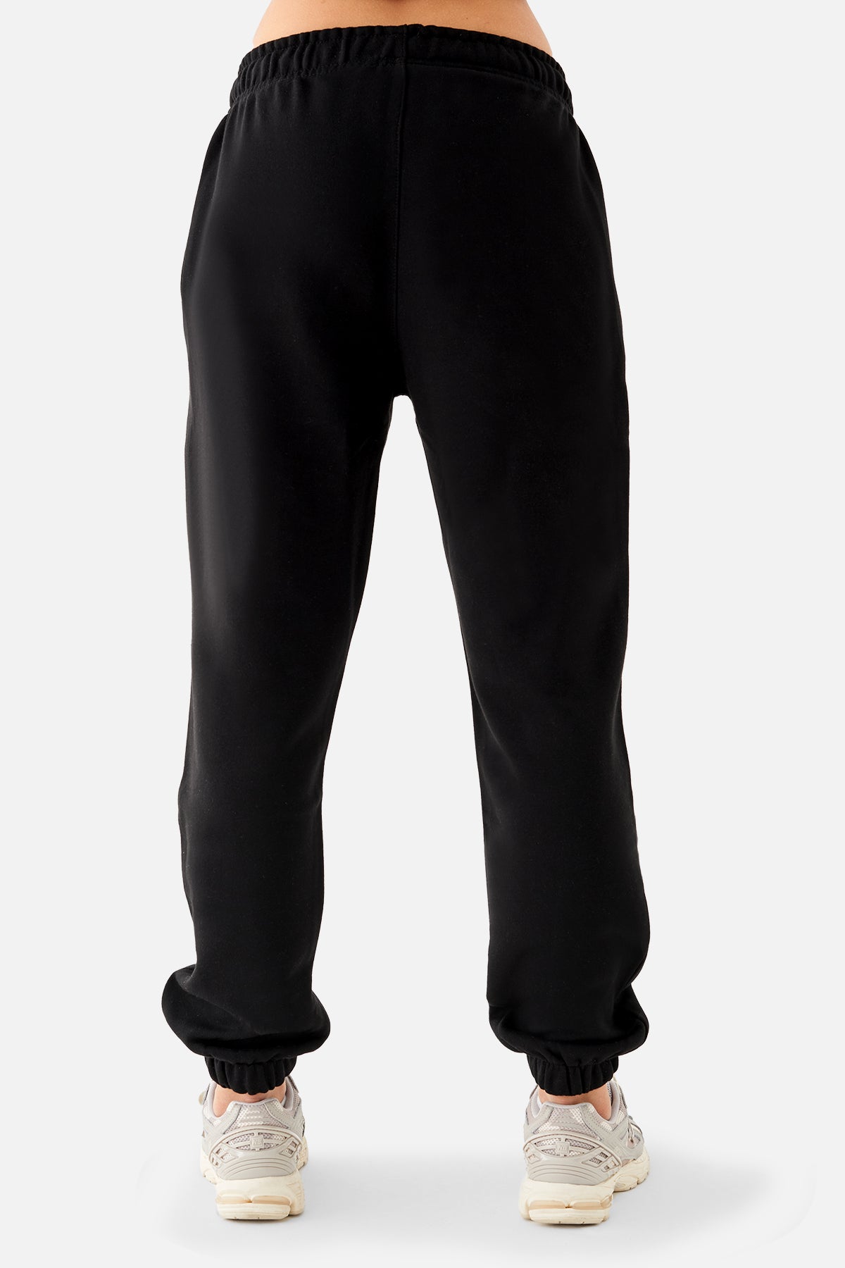 Mia Oversize Siyah Jogger Eşofman Altı - 6