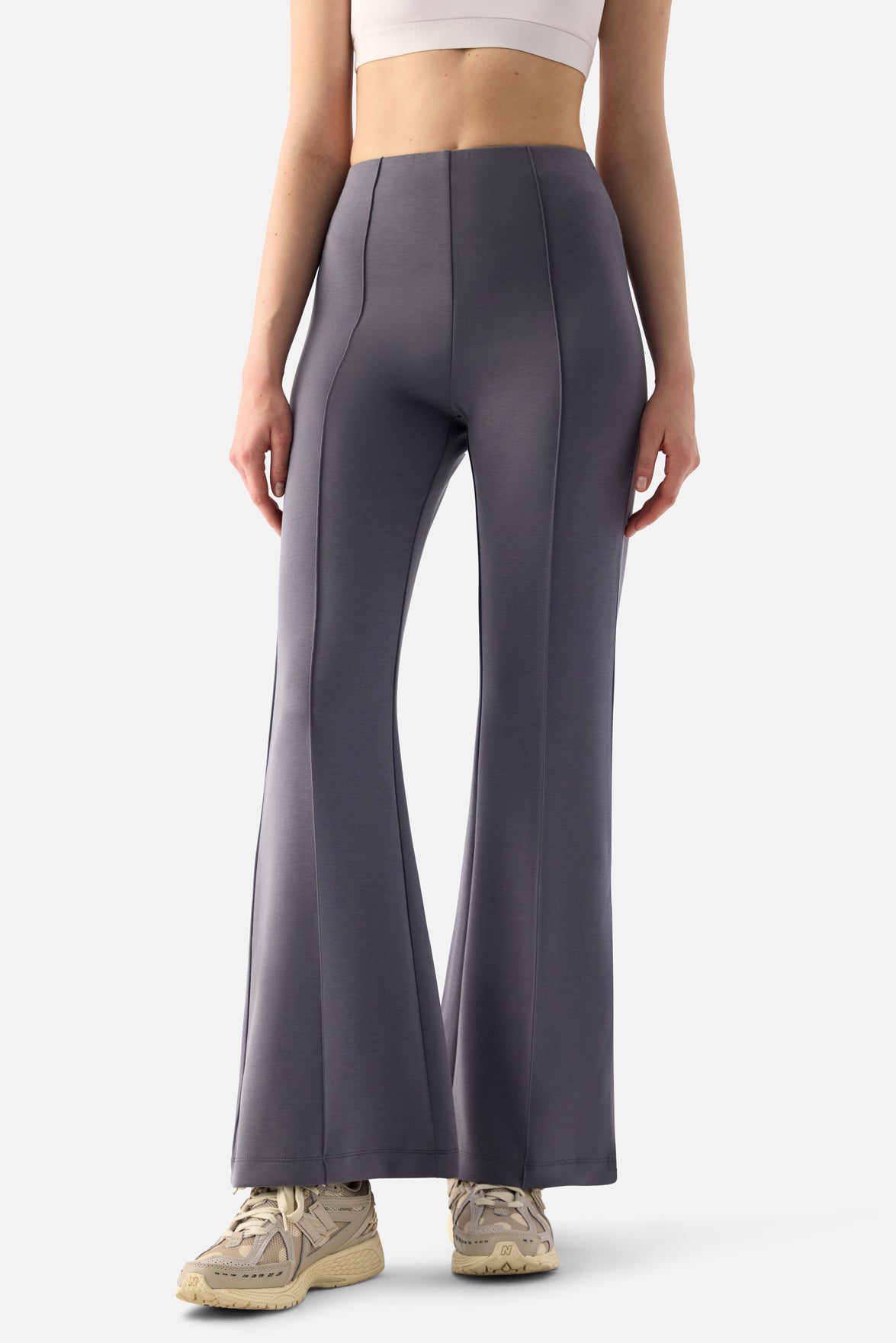 Mira Modal İspanyol Paça Füme Pantolon - 5