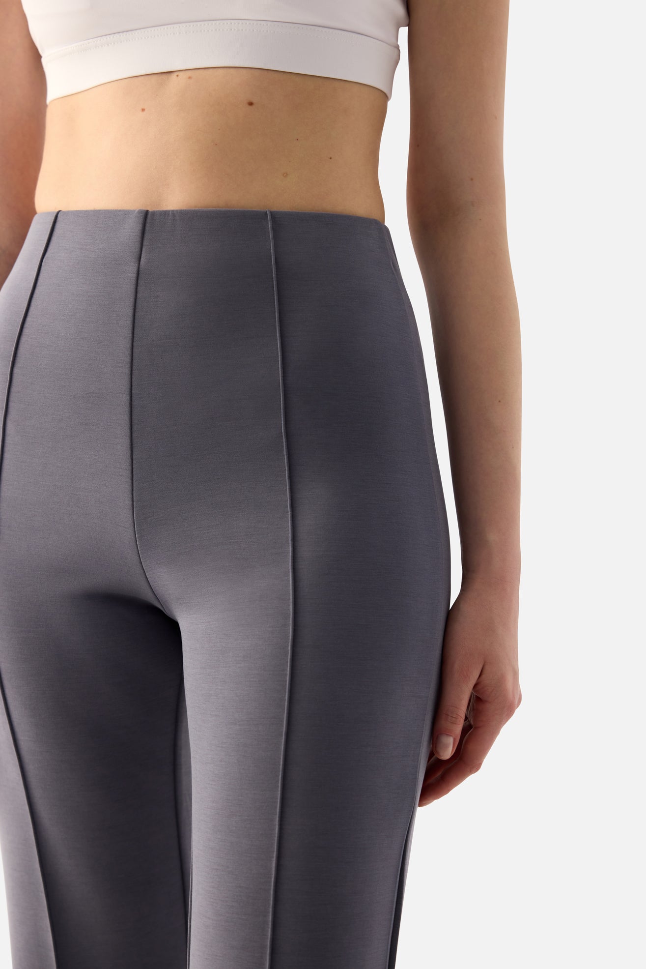 Mira Modal İspanyol Paça Füme Pantolon - 6