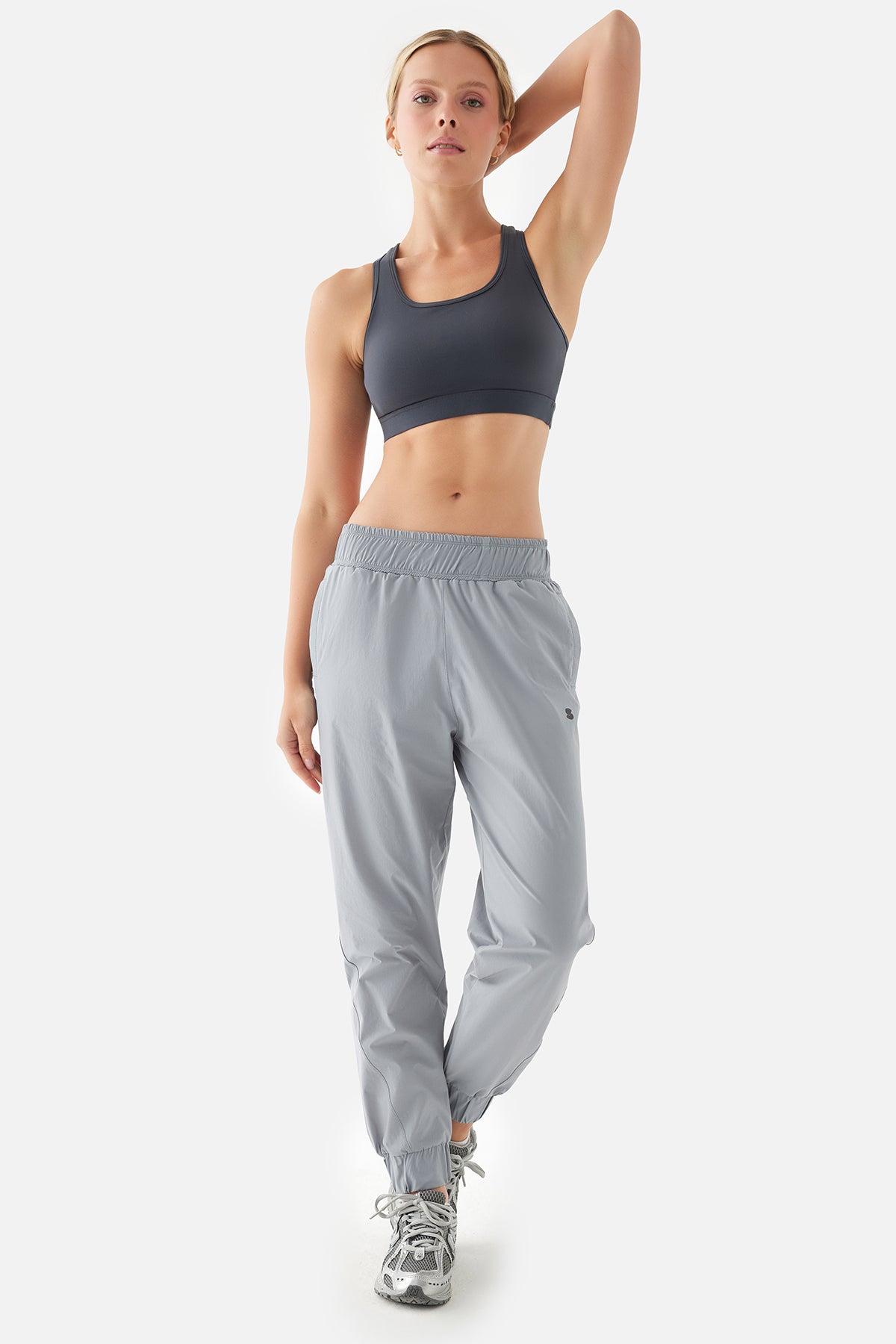 Nova Paraşüt Gri Spor Pantolon - 3