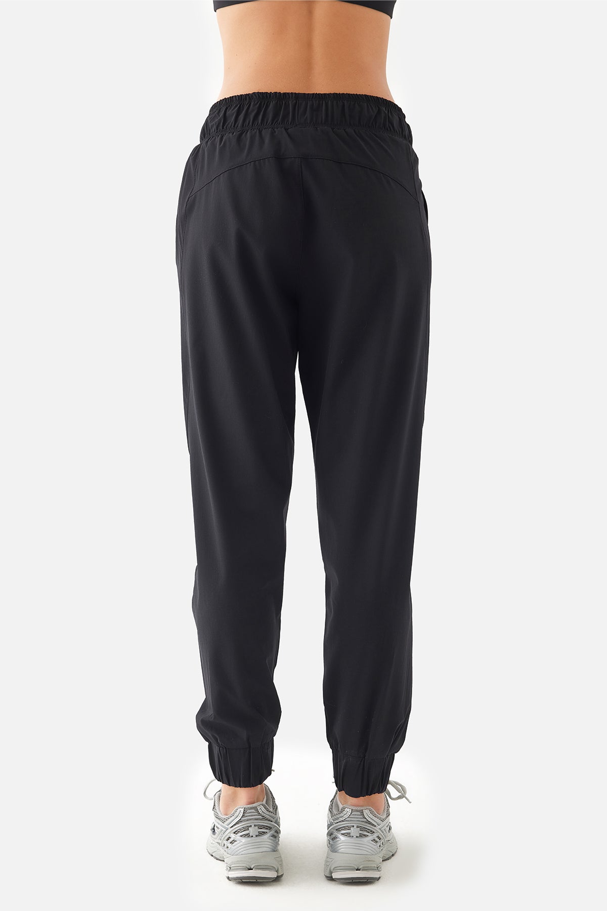 Nova Paraşüt Siyah Spor Pantolon - 5