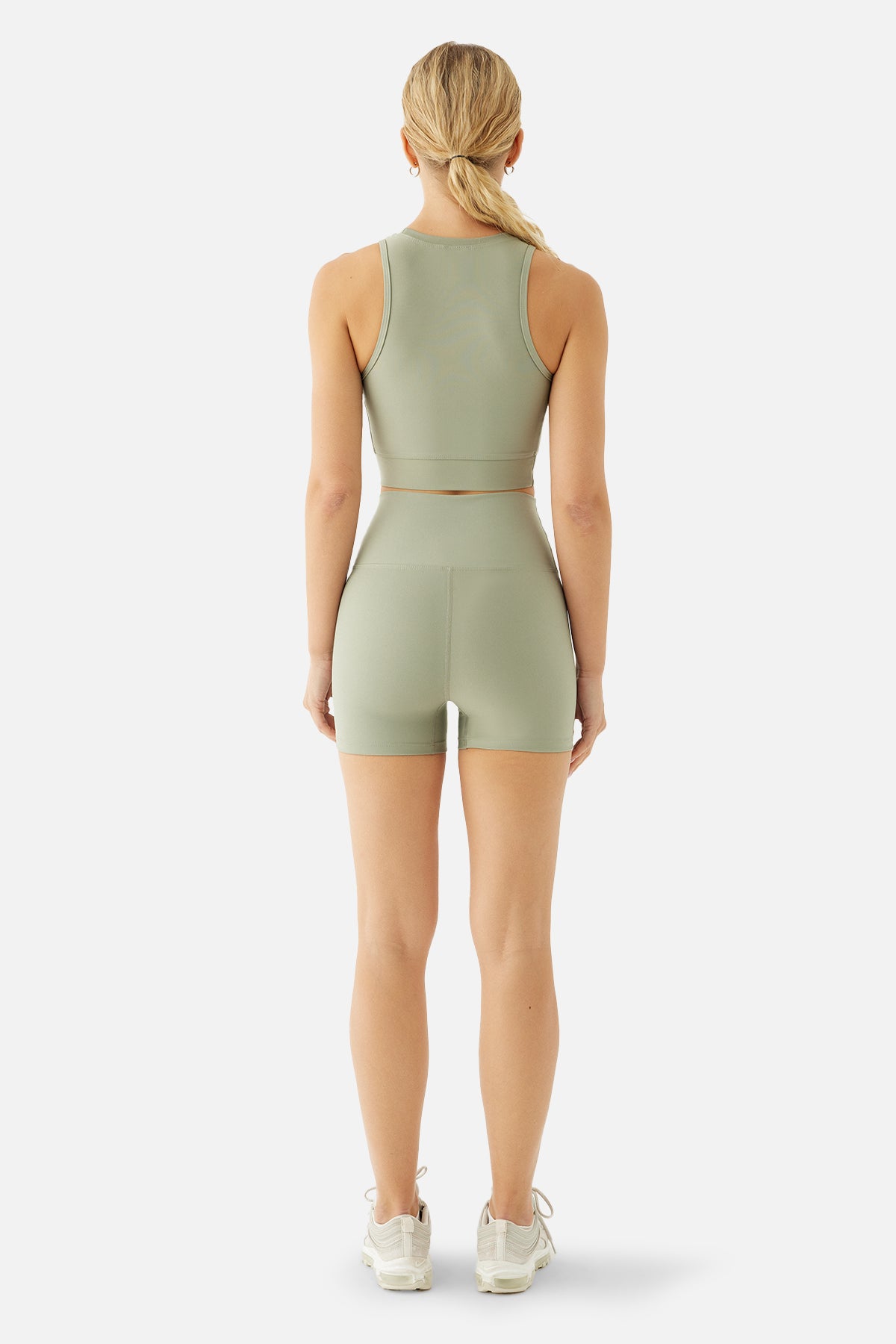 Olivia Açık Yeşil Spor Crop - 6