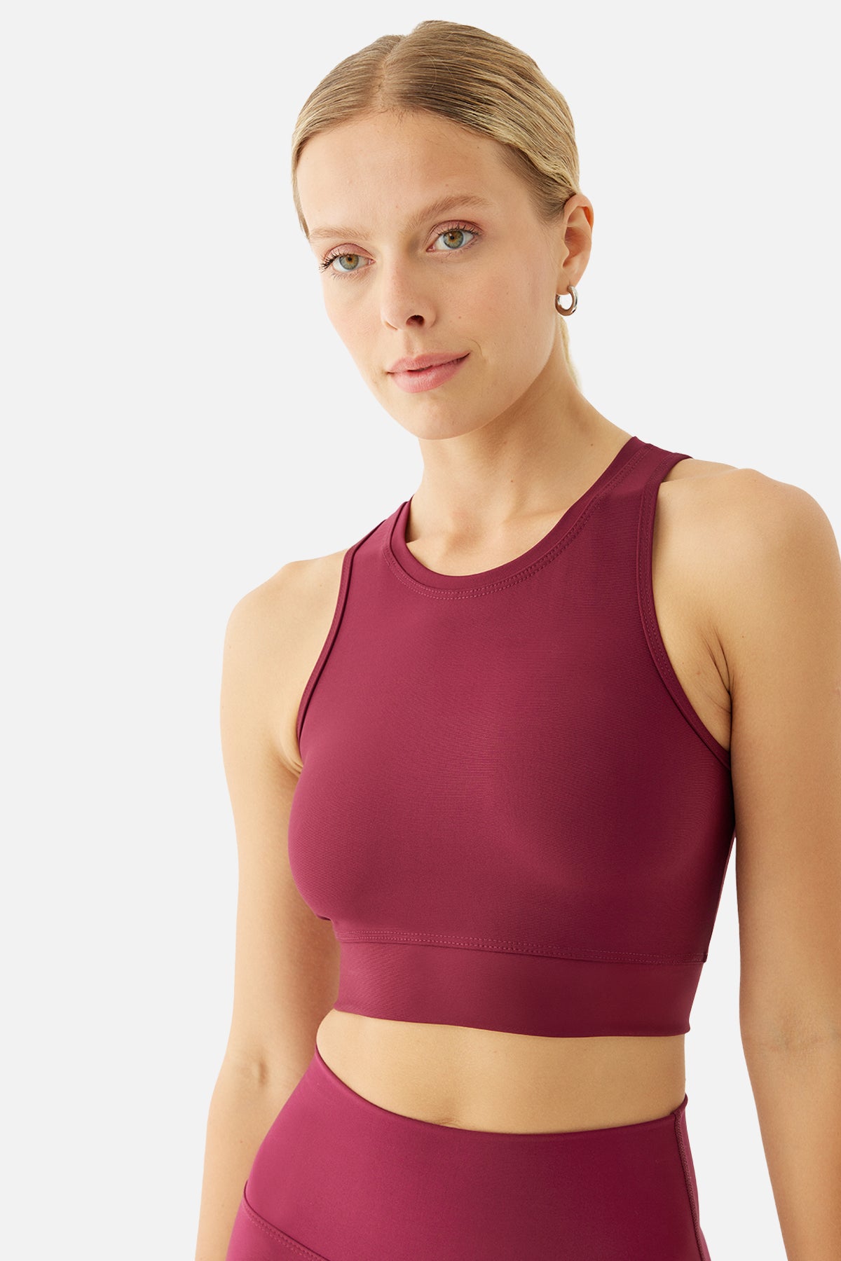 Olivia Vişne Spor Crop - 3