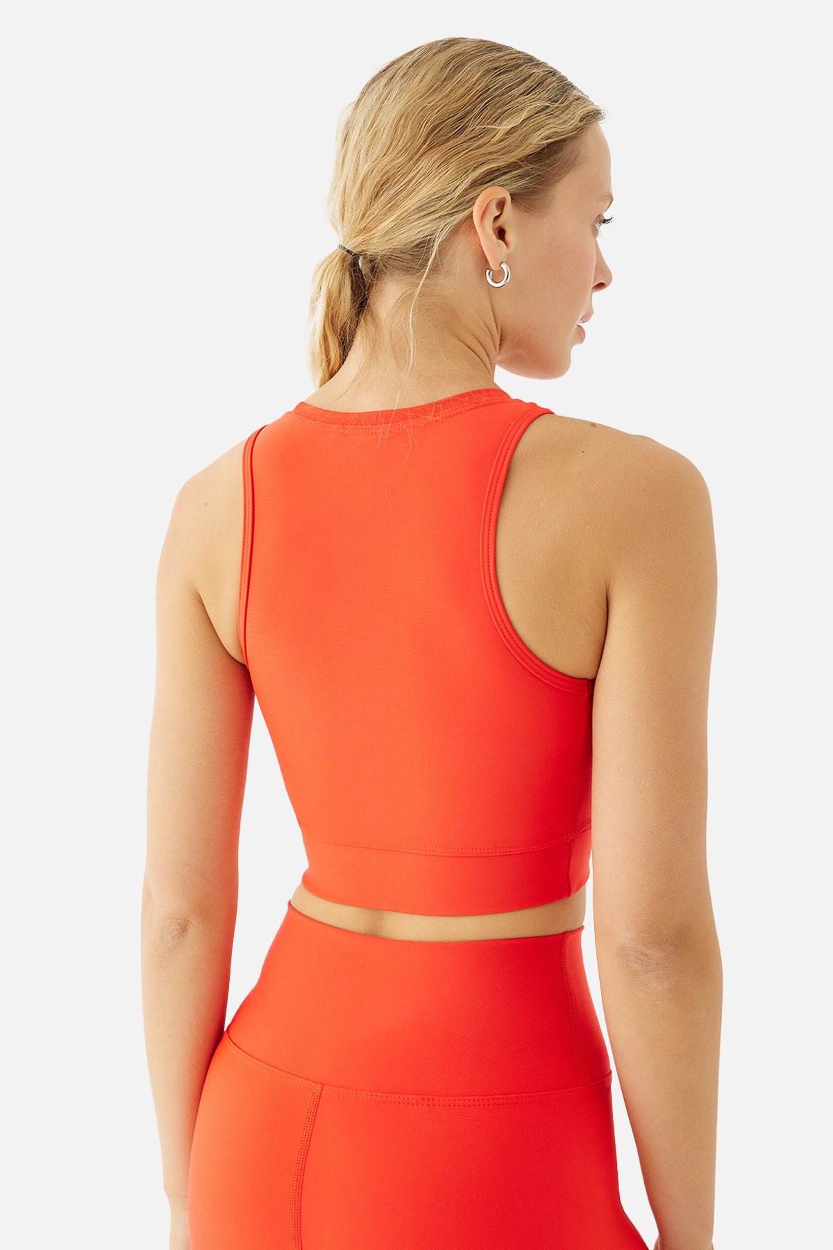 Olivia Nar Çiçeği Spor Crop - 4