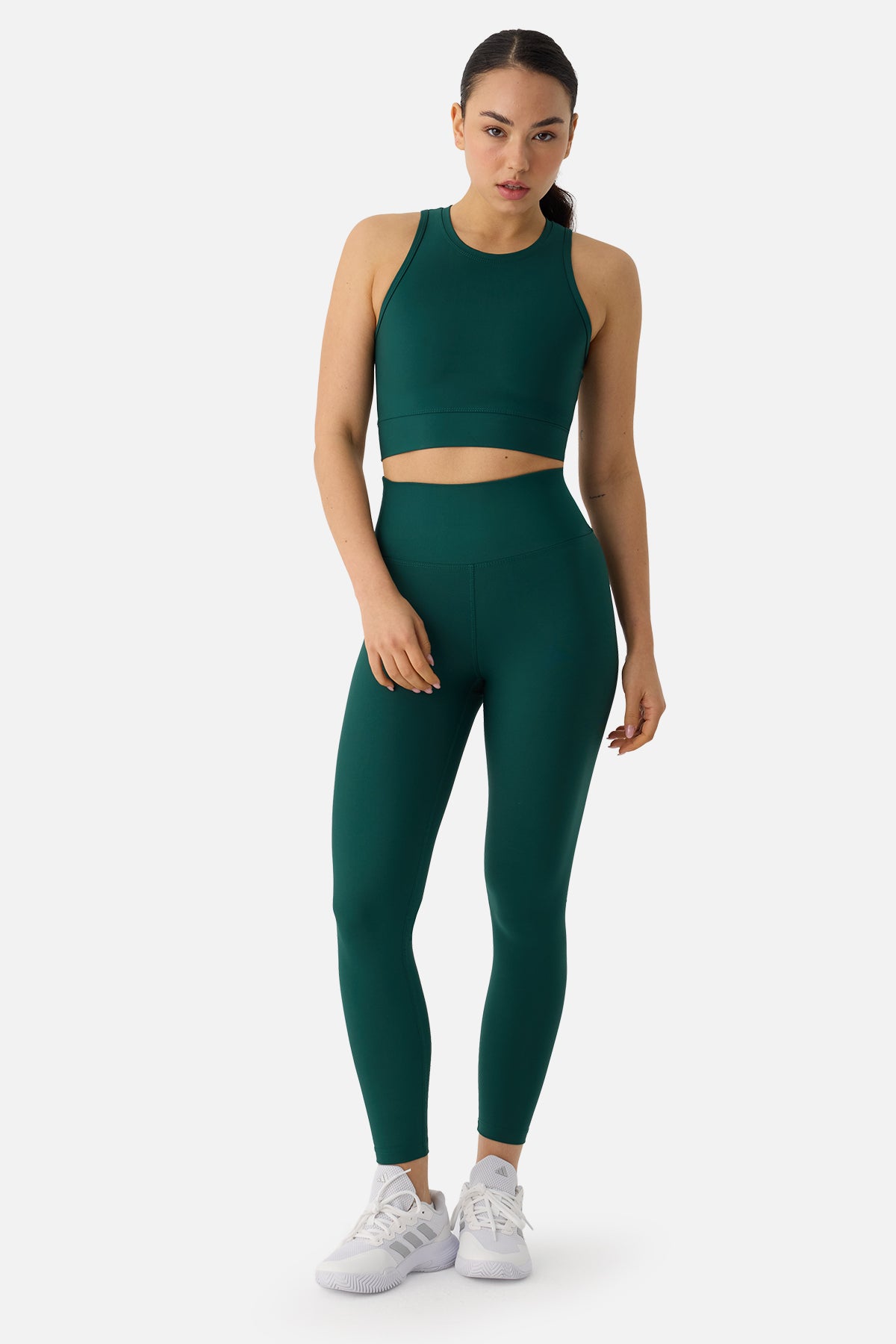 Olivia Zümrüt Yeşili Spor Bra - 4