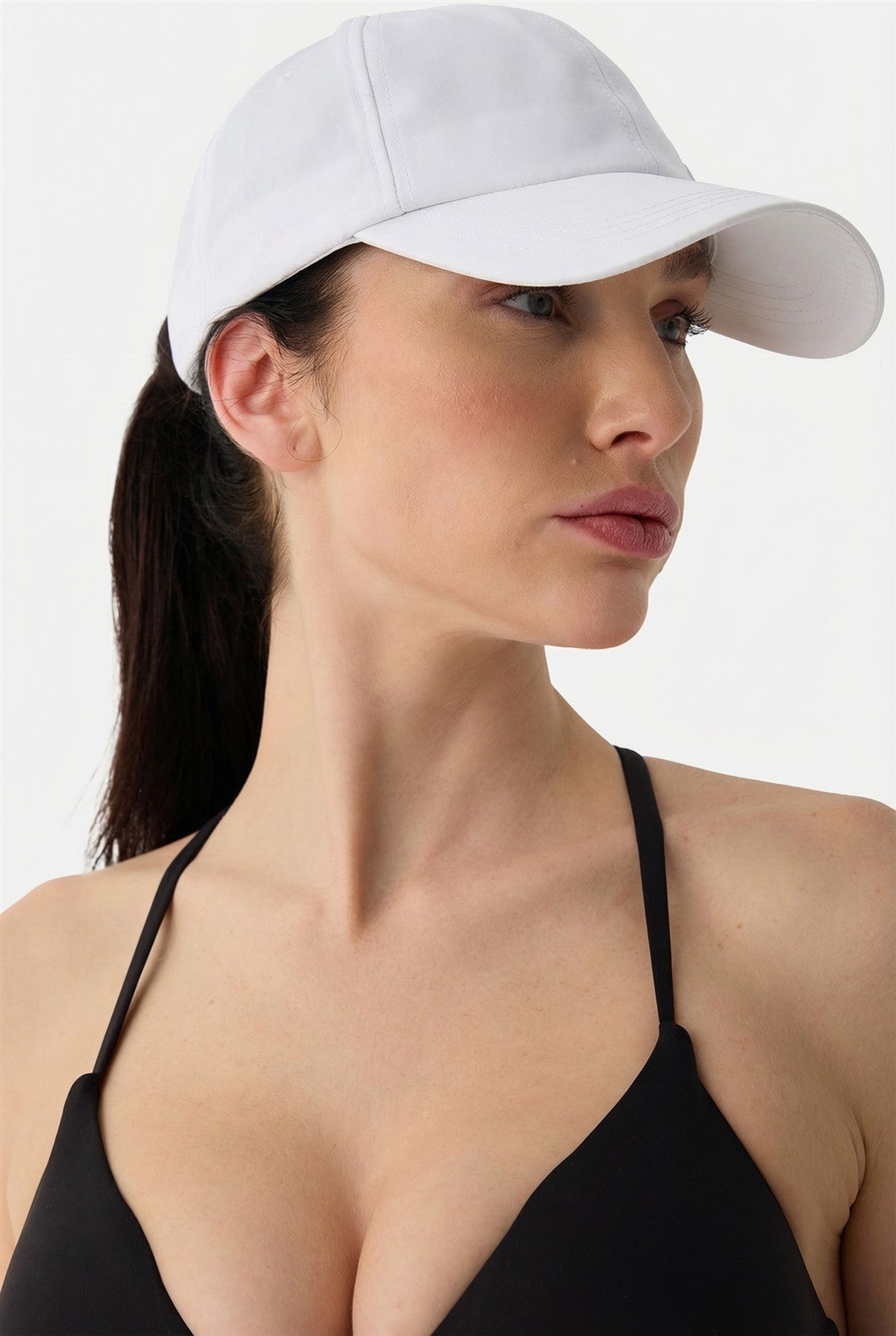 Performans Unisex Beyaz Spor Şapka - 4