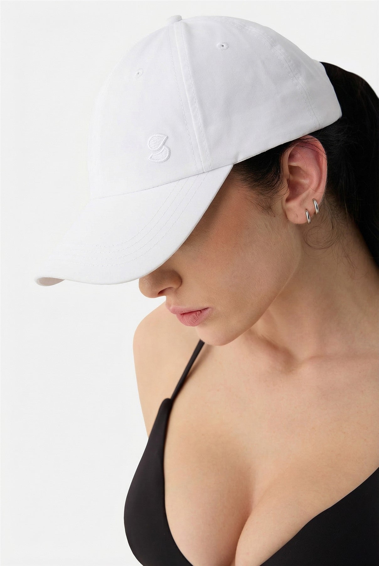 Performans Unisex Beyaz Spor Şapka - 5
