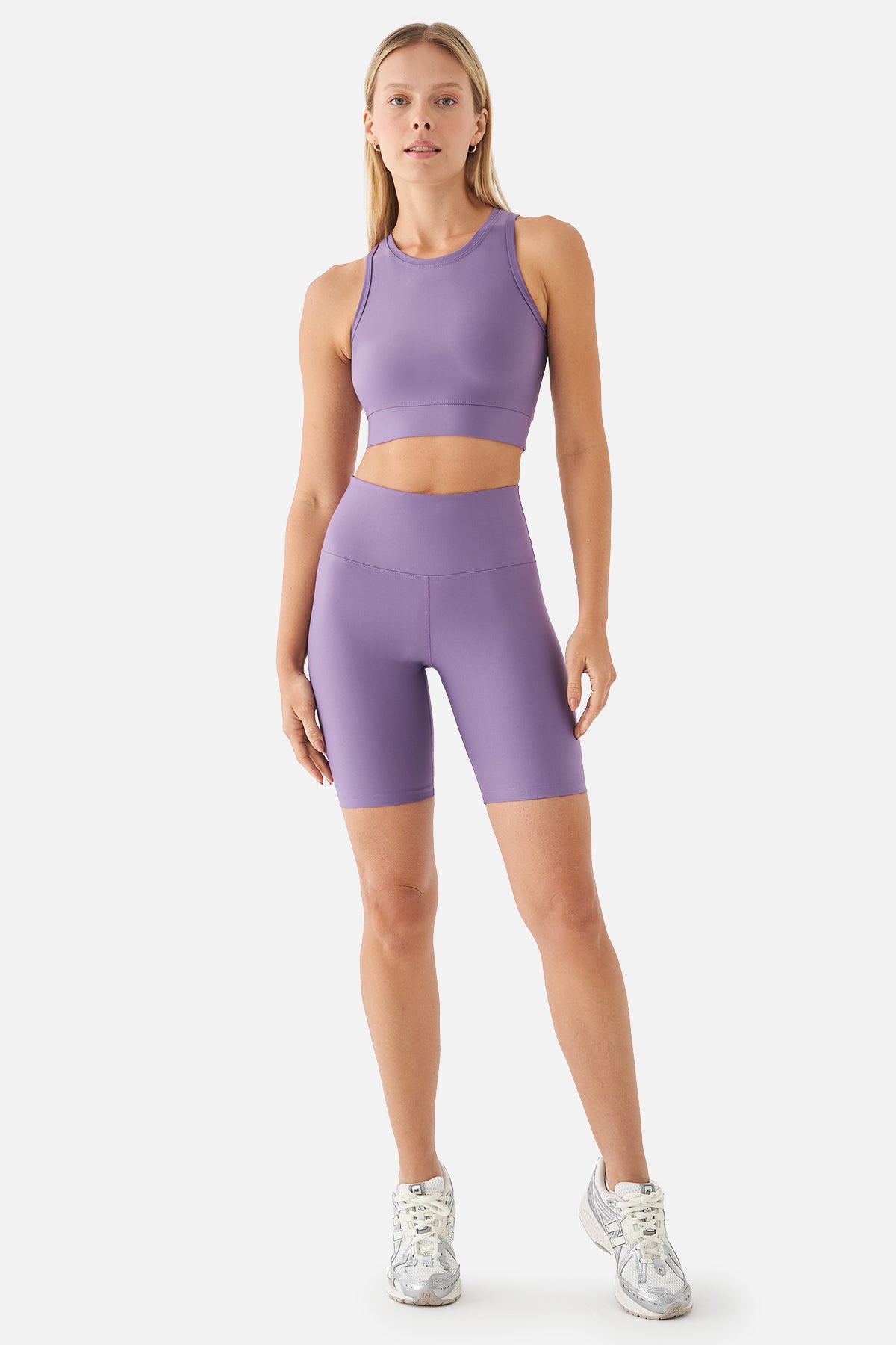 Violet Biker Lila Spor Tayt