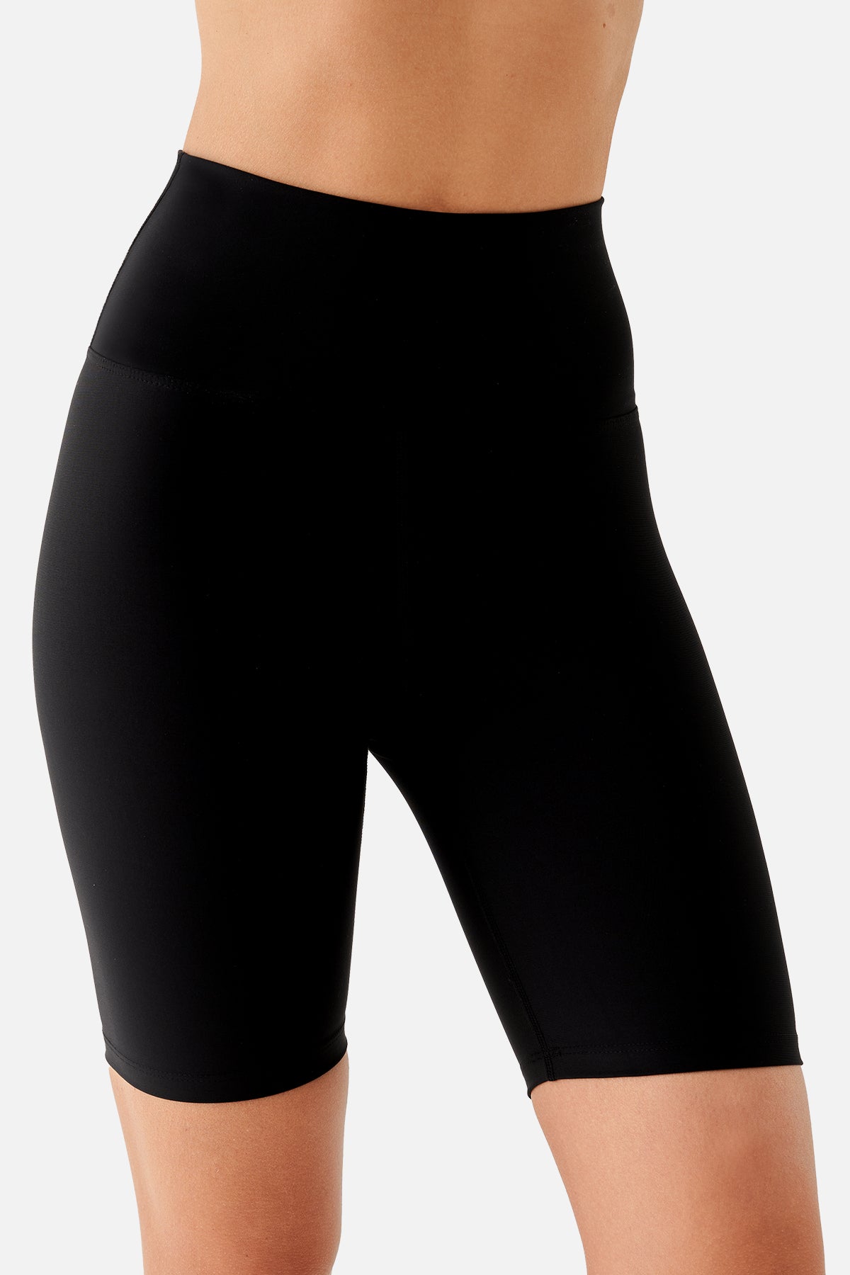 Violet Biker Siyah Spor Tayt - 6